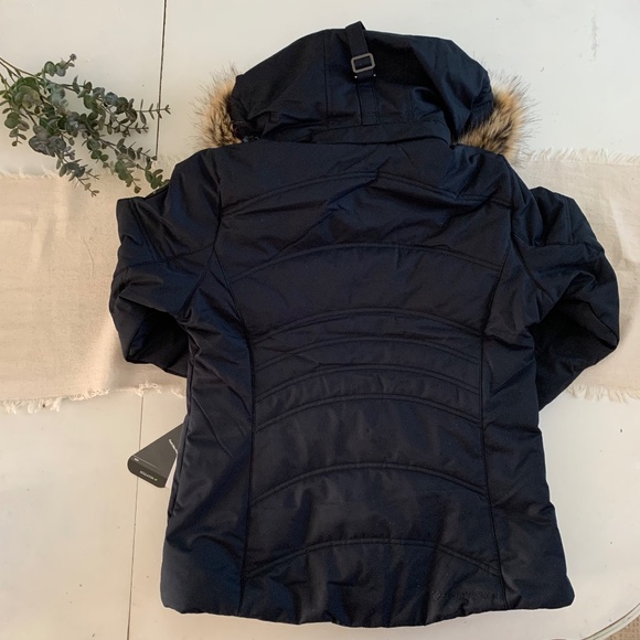 Obermeyer Women's Tuscany II Black Winter Ski Jacket Coat Insulated 8P NWT - Picture 2 of 11